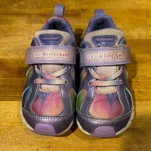 Tsukihoshi Kids' Purple and Multicolor Sneakers
